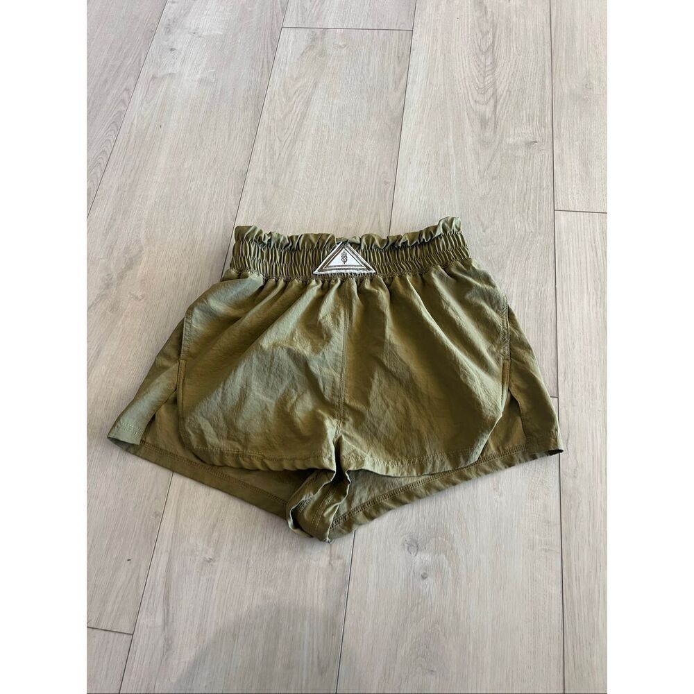 Free People Movement Next Round Shorts 'Muted Sage' size s